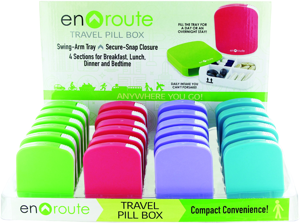 Wholesale En Route Travel Pill Box DollarDays