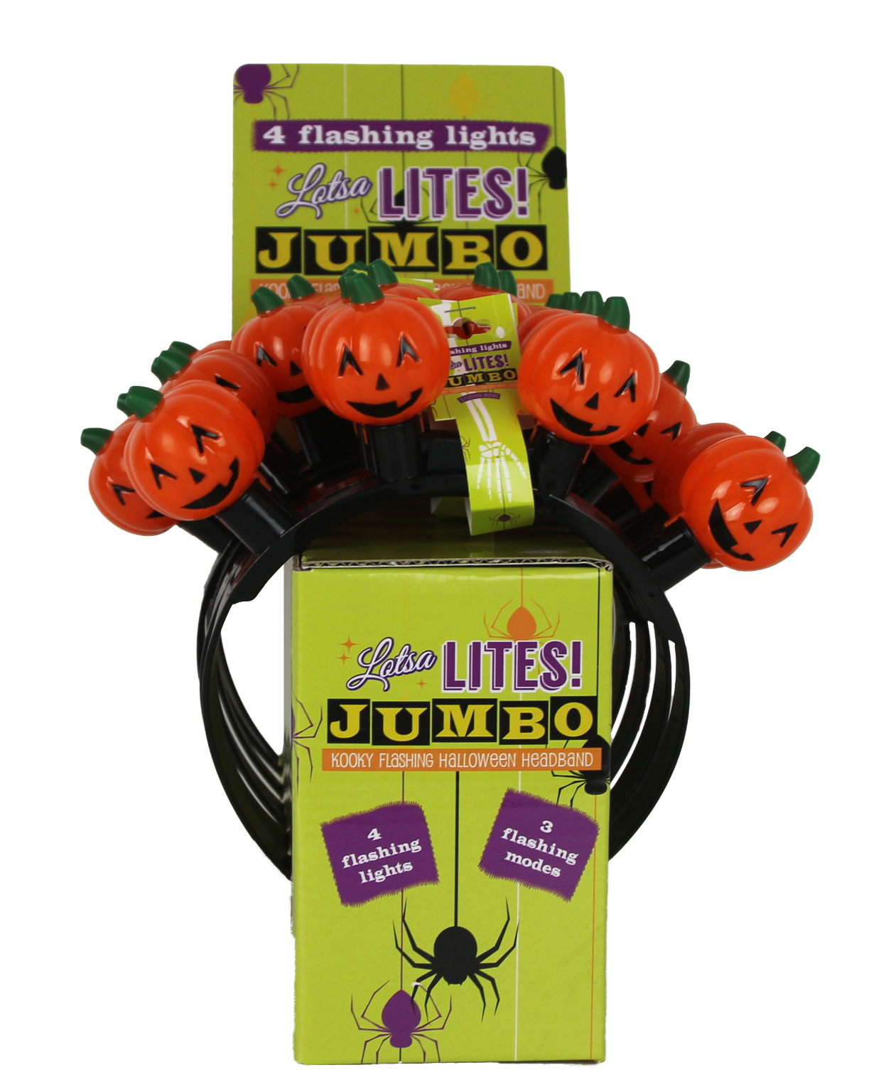 Wholesale Halloween Jumbo Light Up Headband(24x.04)
