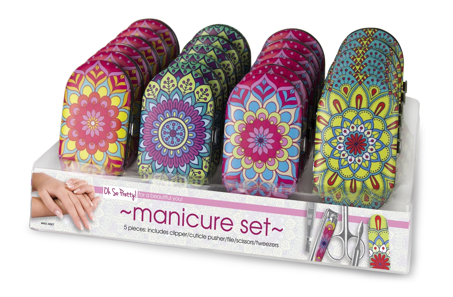 Wholesale Oh So Pretty! 5 Piece Manicure Set(24x.10)