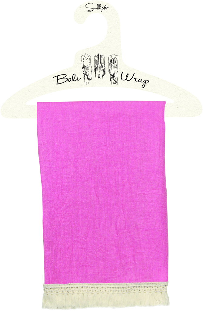 Wholesale Sunlily Bali Wrap Scarf - Pink(10x.05)