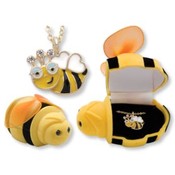 Bee Animal Necklace in Bee Box