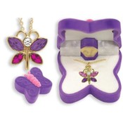 Butterfly Animal Necklace in Butterfly Box