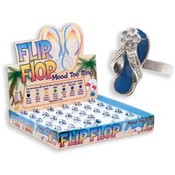 "Flip Flop" Mood Toe Ring