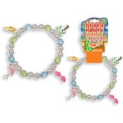 Beach Party Tropical Stretch Bracelet with Charms