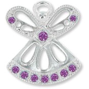 Wings and Wishes February Birthstone Angel