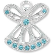 Wings and Wishes March Birthstone Angel