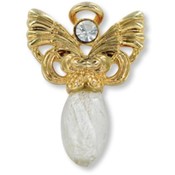 Wings and Wishes Believe Angel Pin