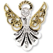 Wings and Wishes Angel for a Dear Grandma Pins