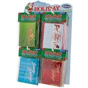 Holiday Gift Card Holder 3 Pack W/ Counter Display
