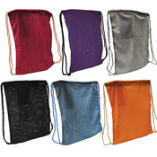Mesh Sport Drawstring Backsack