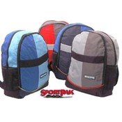 15" Assorted Color Sportpak Backpack