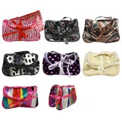 WOMANS MAKEUP BAG WITH BRUSHES