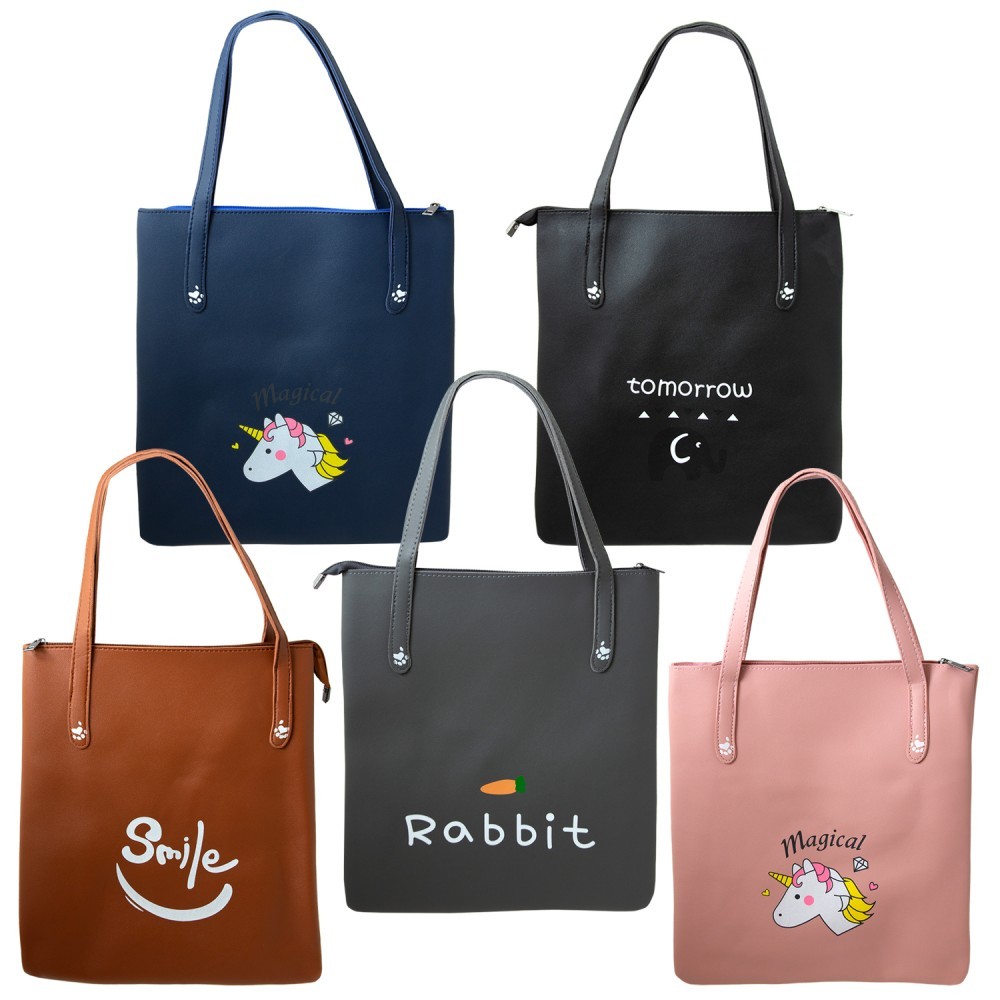 Wholesale Fashion Tote Bags in 4 Assorted Prints (SKU 2326992) DollarDays