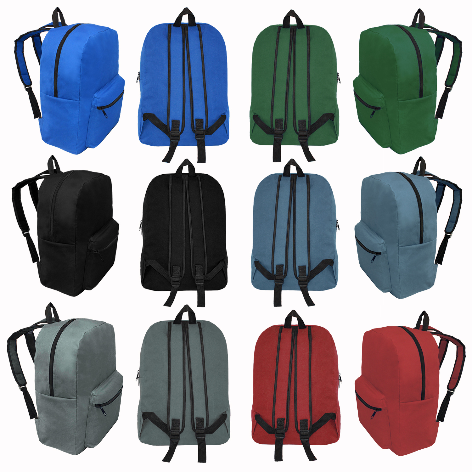 Wholesale 17'' Backpack 6 Assorted Colors DollarDays