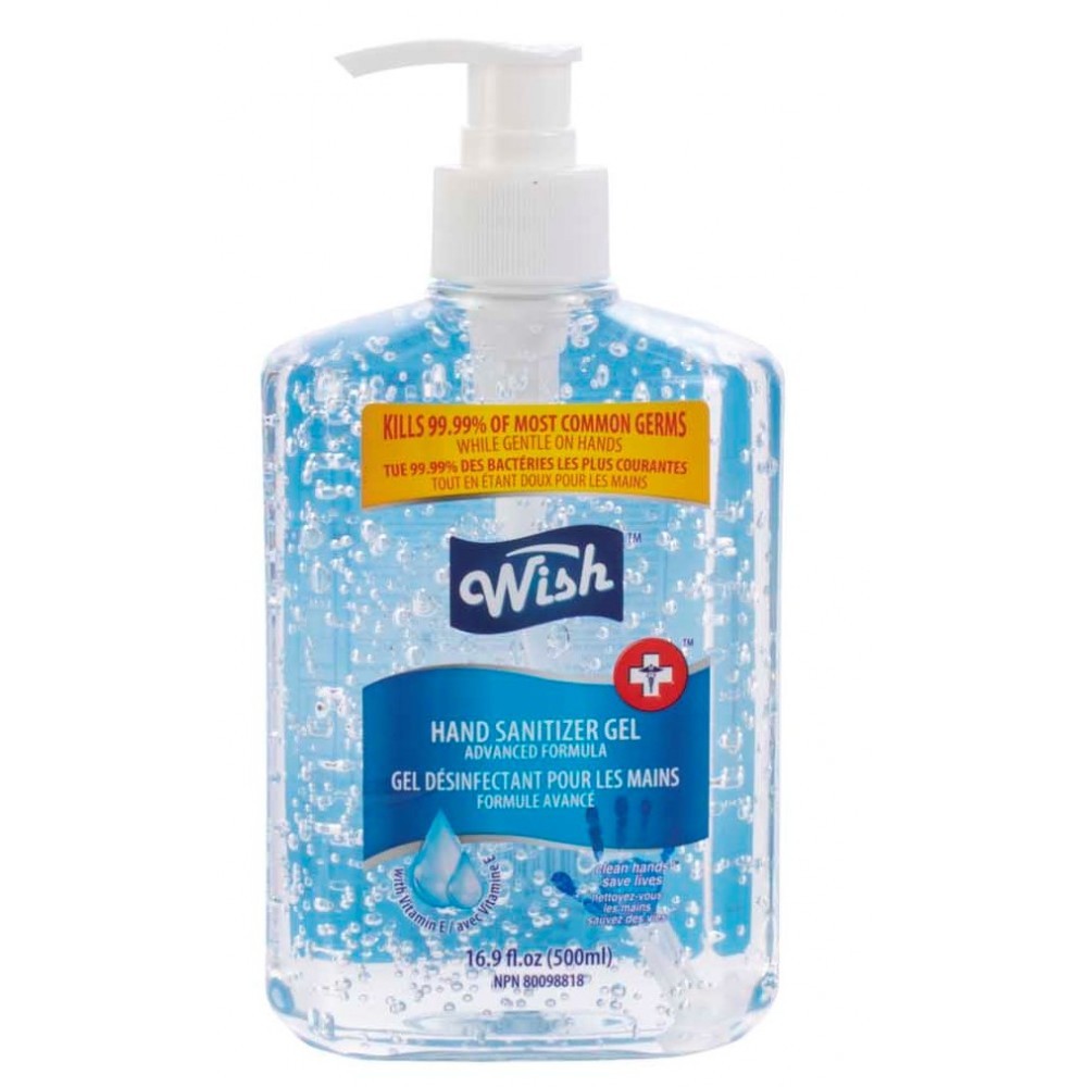 Wholesale 16.9 oz. Wish Hand Sanitizer Bottle with Pump DollarDays