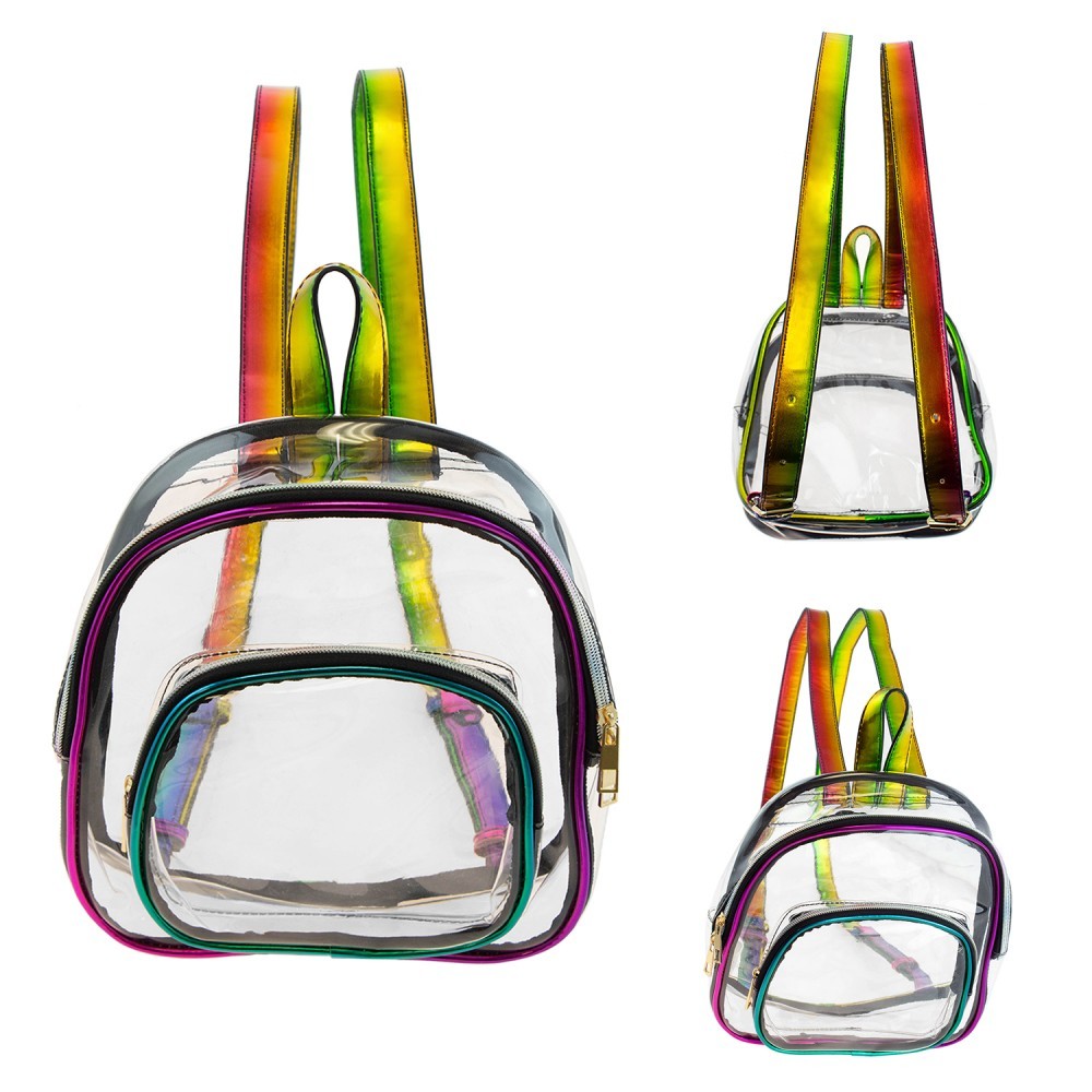 mini backpack rainbow