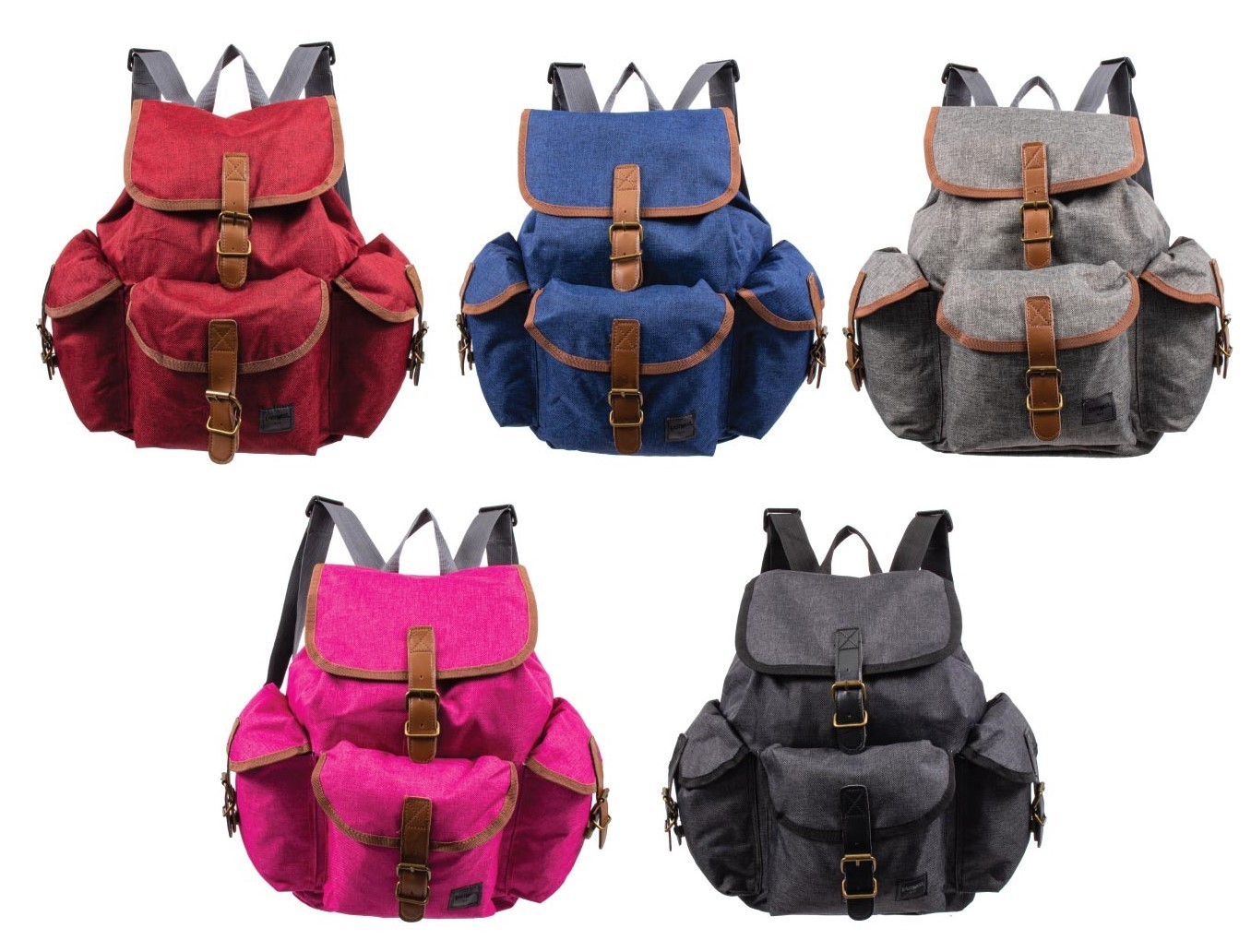 Wholesale 16" Bulk Travel Backpacks in 5 Assorted DollarDays