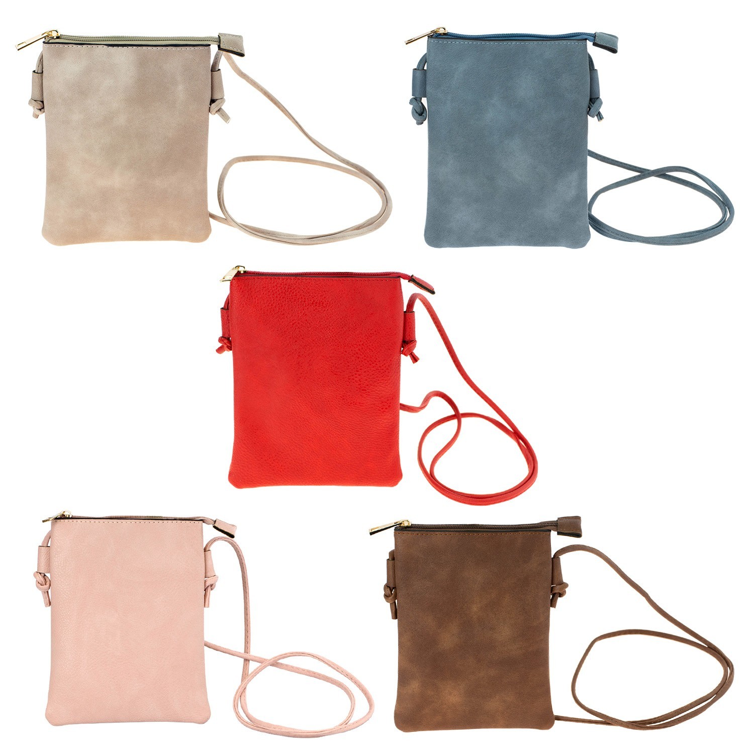 Wholesale Crossbody Bag in Assorted Bright Colors DollarDays