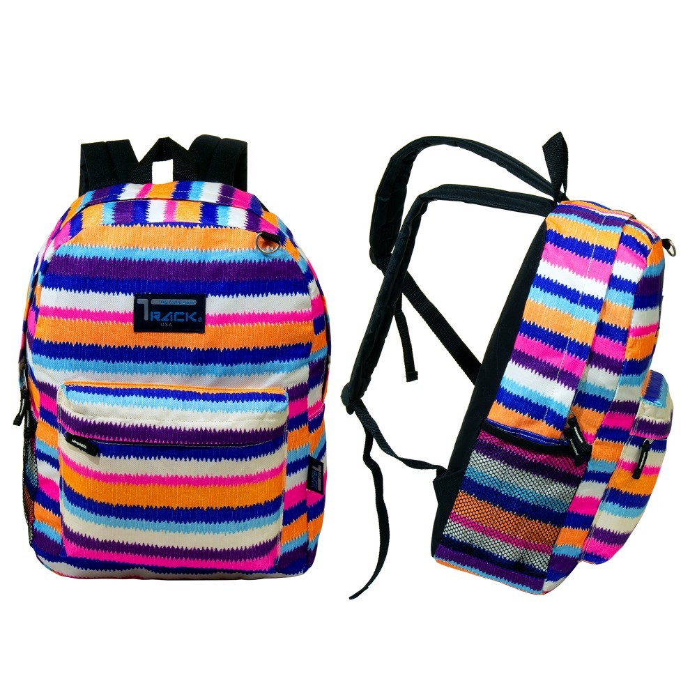Wholesale 17" Classic Track Backpack MultiColored (SKU 2325203