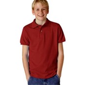 JERZEES Youth Jersey Polo with SpotShield