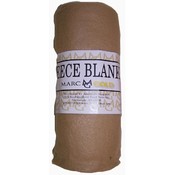 Marc Gold 50 x 60 Tan Fleece Blanket
