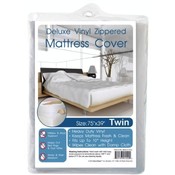 Heavy Duty Zippered Mattress Cover -Twin