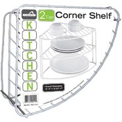 2 Tier Corner Shelf