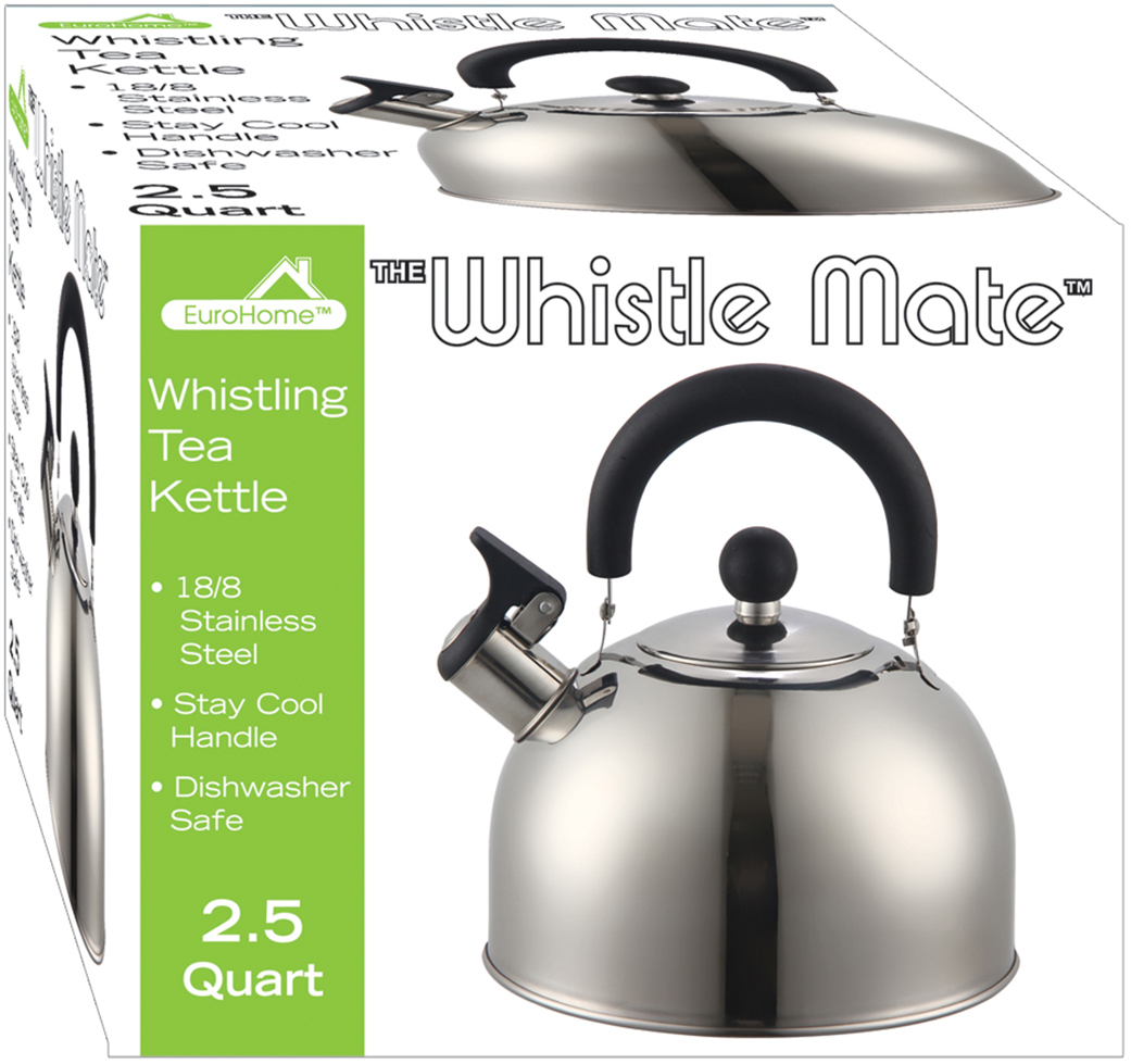 Wholesale 2.5 Quart Stainless Steel Whistling Tea Kettle(8x.18)