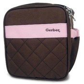 Gerber Brown and Pink Cooler Bag
