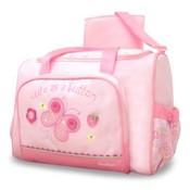 Gerber Pink Duffel Bag Cute As A Button