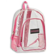 Trailmaker 17 Inch Clear Backpack - Girls