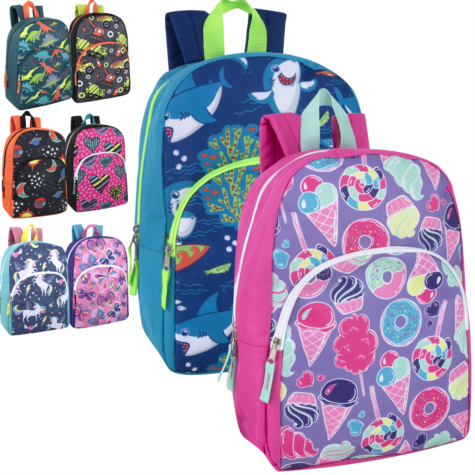 Wholesale Wholesale 15 Inch Character Backpacks DollarDays