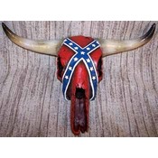 Rebel Cow Skull