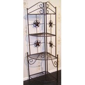 Metal Star Corner Shelf