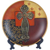 Ceramic Cross Plate