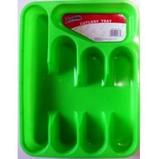 Assorted Colors - Plastic Cutlery Trays