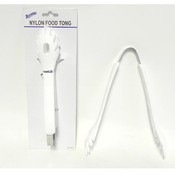 Nylon Food Tong- White