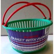 Plastic Basket with Handles