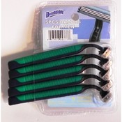 Mens Razor 5 Pack - Triple Blade Disposable Razors