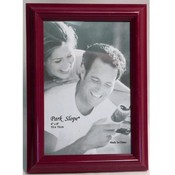 4" x 6" Plastic Picture Frame Burgundy