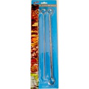 Barbeque Skewers 4 Pack Metal 12 Inch