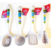 Melamine Kitchen Utensil Assortment- Blue