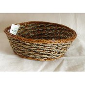 Wicker &amp; Rope Basket Round