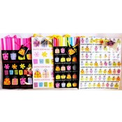 Birthday Gift Bags with Sparkle - Medium