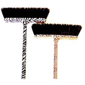 Broom Assortment - Zebra &amp; Leopard Designs