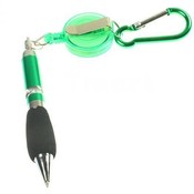 Keychain with Retractable Pen