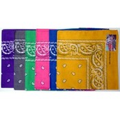 100% Cotton Bandanas -  Assorted