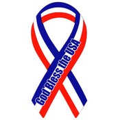 God Bless the USA 8" Magnet