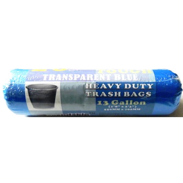 Wholesale Blue Recycling Trash Bags 13 Gallon DollarDays