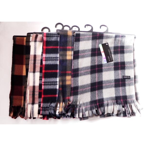 Wholesale Cashmere Feel Plaid Color Scarves DollarDays
